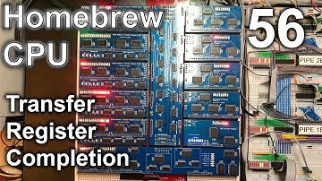 Transfer Register (Completion) - Making an 8 Bit pipelined CPU - Part 56
