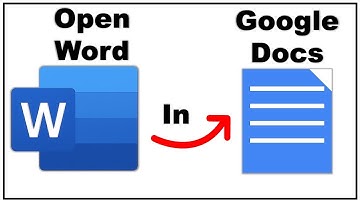 Een Word-document openen in Google Docs