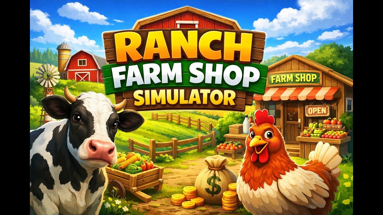 ranch farm shop simulator suite - YouTube