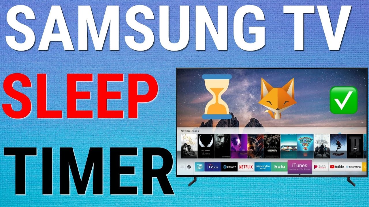 Set An Timer Samsung Smart TVs - YouTube