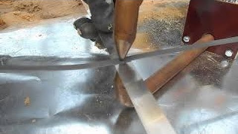 Welding Spot MMO Anode and Titanium conductor bar (Cathodic Protection ICCP System for above Tank)