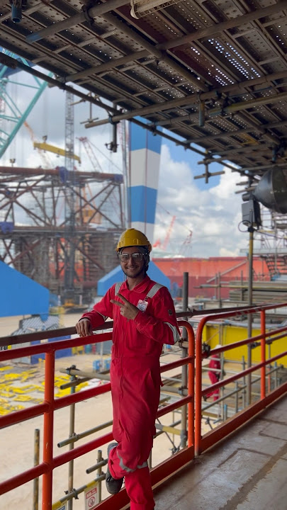 Ship 🛳️ Yard MMHE #malaysia Kasawari Project #statusvideo