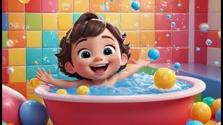 Splish Splash A Rainbow Bath | Fun Bath Time Song for Kids | Nursery Rhymes and Baby Songs