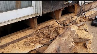 DIY Landlord: How to Jack Up Your House by Yourself and Replaced Rotted Sill Plate