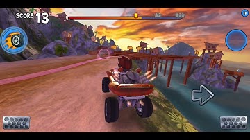 Beach Buggy Racing Tidal Rush Level 9 Follow The Leader Walkthrough Paradise Beach STWarriors Gaming