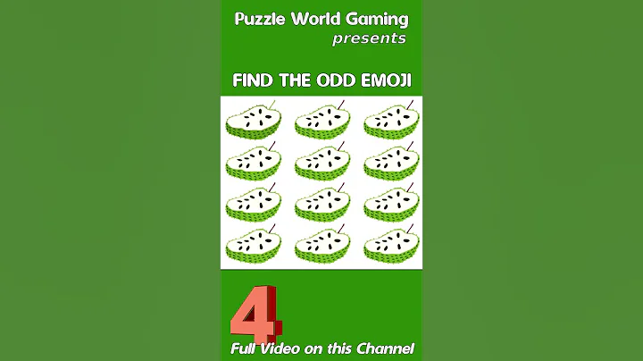 HOW GOOD ARE YOUR EYES | Find The Odd Emoji Out | Emoji Puzzle Quiz