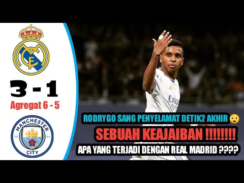 Rodrygo 🔥 Real Madrid VS Man City 3-1 (Agr.6-5) All Goal &amp; Highlight Semi Final Liga Champions Leg 2