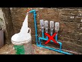 A proper plumber taught me this trick super saving idea from pvc pipes and empty bottles