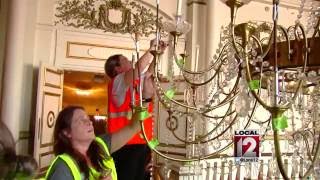 Sorg Opera House's roof undergoing renovations