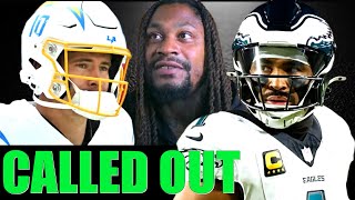 Full Marshawn Lynch said WHAT about Jalen Hurts vs SNOW BUNNY QBs 👀 Update