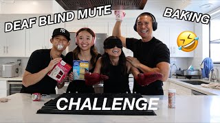 DEAF BLIND MUTE BAKING CHALLENGE | The Laeno Family