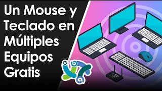 Utiliza un Solo MOUSE🖱️ y TECLADO⌨️ en Múltiples Computadores💻 SIMULTÁNEAMENTE e INALÁMBRICAMENTE📶 screenshot 5