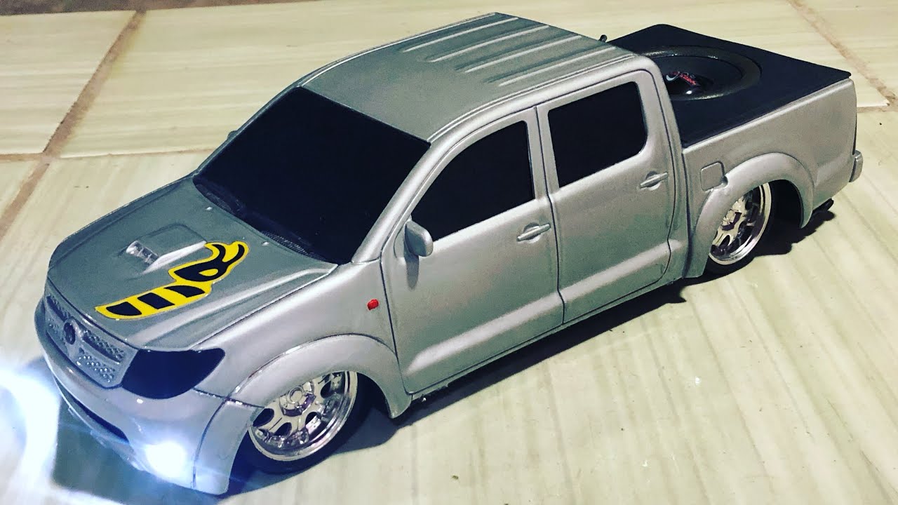 RACHA DE SOM ENTRE MINI AMAROK E CARRETINHA TSUNAMI 