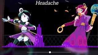 Headache(Old) but Neera li and Merlina sing it(FNF COVER)