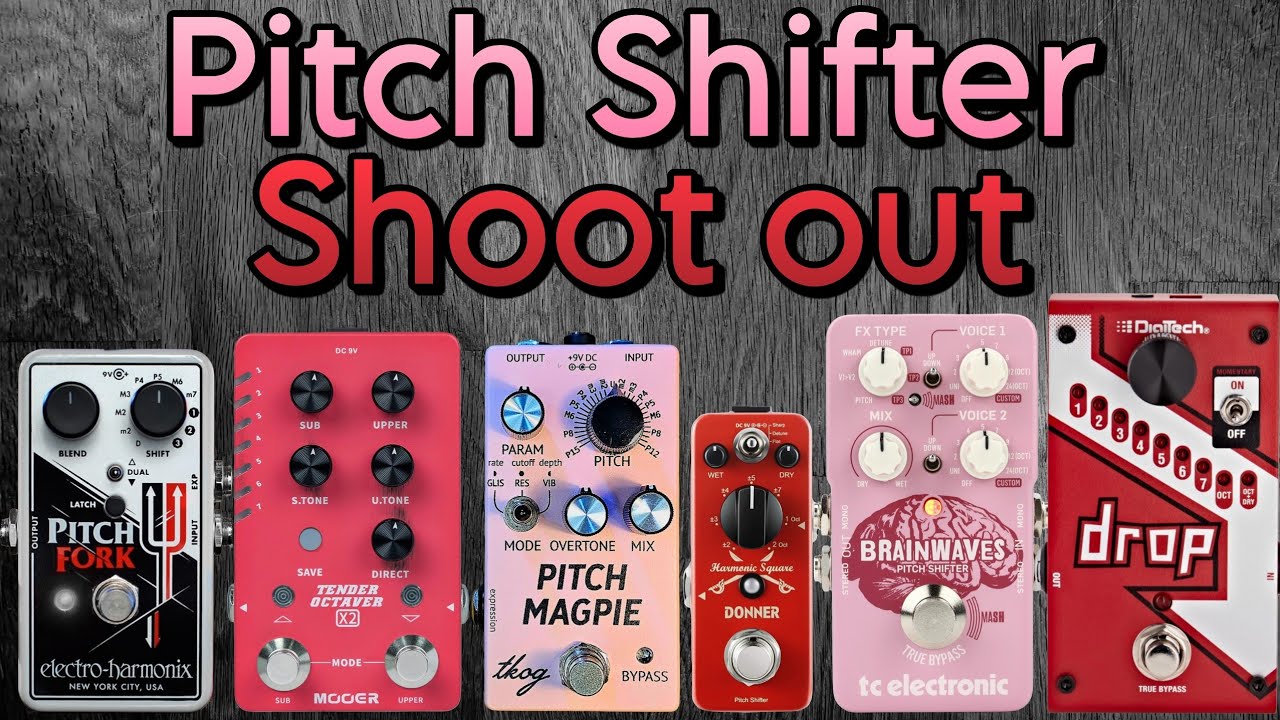 Pitch Shifter Shoot-out: Which is best?