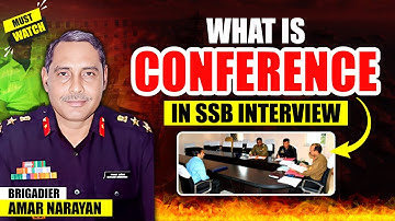 What Is Conference In SSB Interview? | Process, Questions, Seating, Timings #ssbcoaching