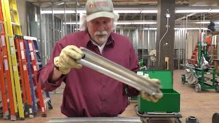 Using the Greenlee 1818 Mechanical Bender to bend a stub-up and offset on 1 ½” EMT conduit