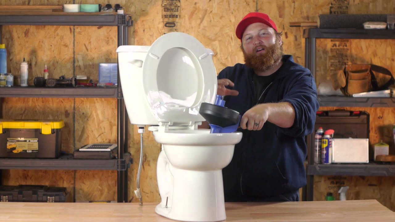 How to Get Toilet Paper Out of Main Lines : Toilet Tips - YouTube