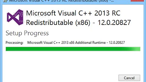 How to Download and Install Visual C++ Redistributable Packages for Visual Studio 2013