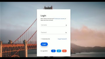 Formulario de Inicio de sesión (Login) con HTML y CSS
