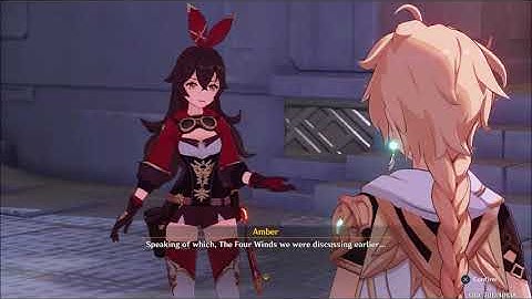 Genshin Impact  - Temple Quest - Deep Within The Temple Of The Falcon