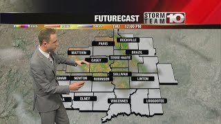Thursday: Cloudy, cool. High: 41