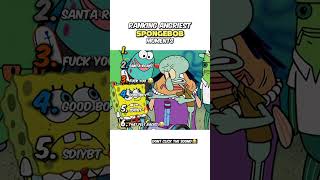 Ranking Angriest Spongebob Moments