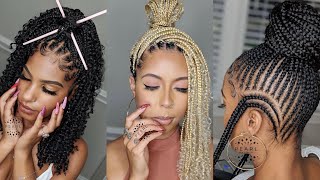New Baddie Braiding Hairstyles 2021💫: Beautiful braiding Hair tutorials for a new look