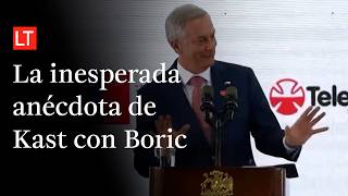 Kast revela que él compró la gabardina de Emmanuel subastada por Boric en la Teletón 2025