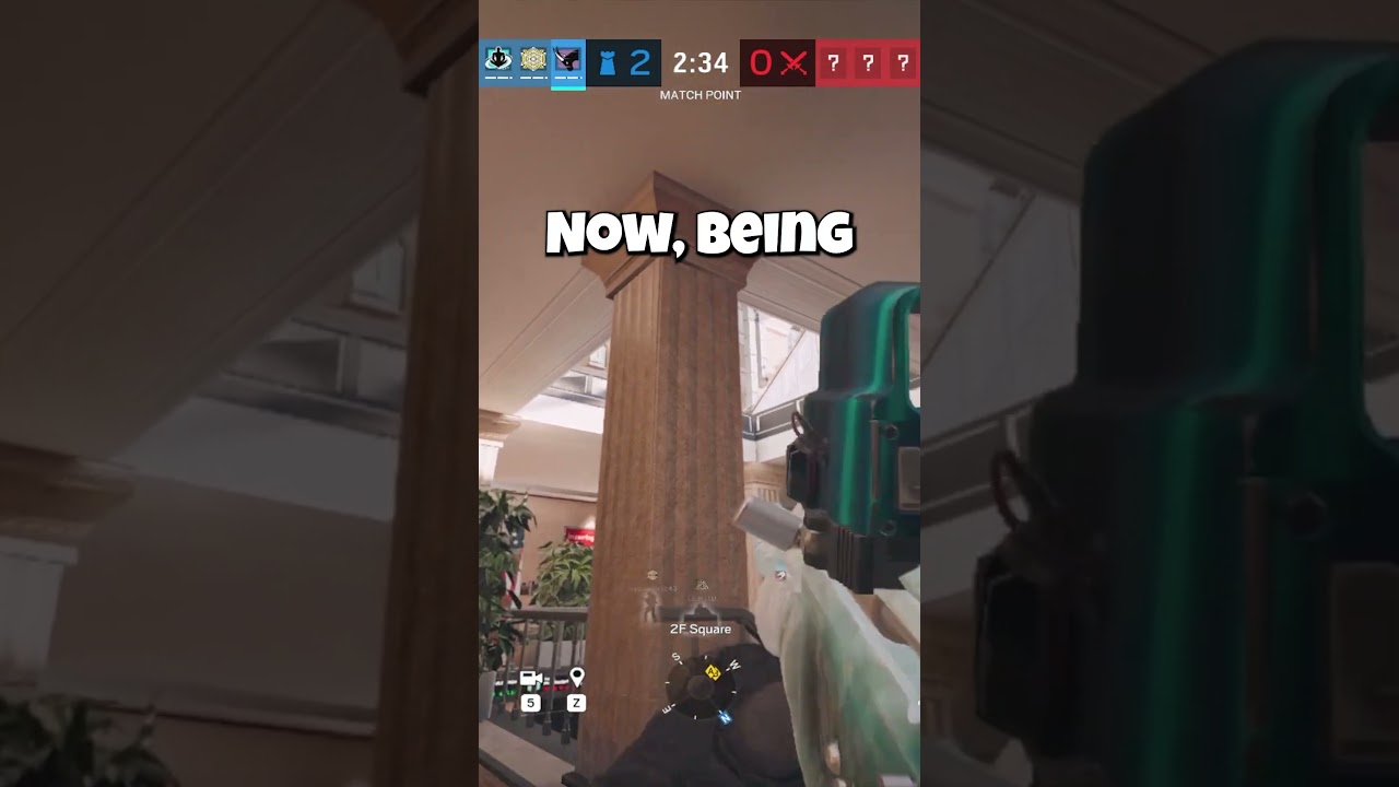 The 10000IQ Oryx play in Rainbow 6 Siege