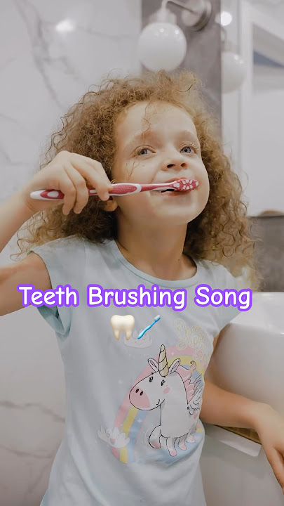 FUN 🪥🦷Teeth Brushing SONG 🎶 #preschoollearning #kidslearning