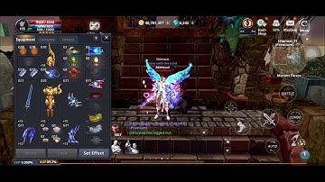 CABAL Mobile Infinite Combo SEA: Gear Showcase (My Force Shielder One month Progress)