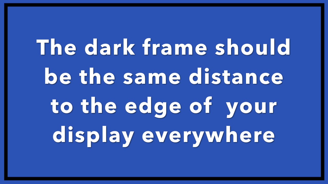 16:9 screen ratio test