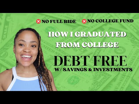 How I Graduated from College Debt Free | STEP BY STEP GUIDE & SECRETS