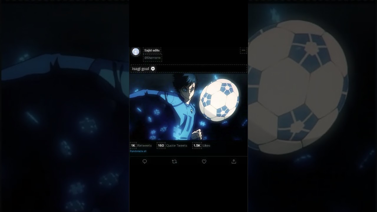 isagi goal with odnogo phonk hit hard 🥶🥶