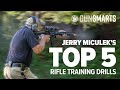 Jerry miculeks top 5 rifle drills  gunsmarts training with jerry miculek