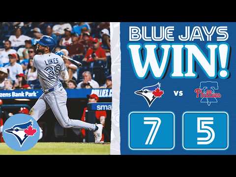 Nathan Lukes homers in the 11th to give us the series win in Philly!