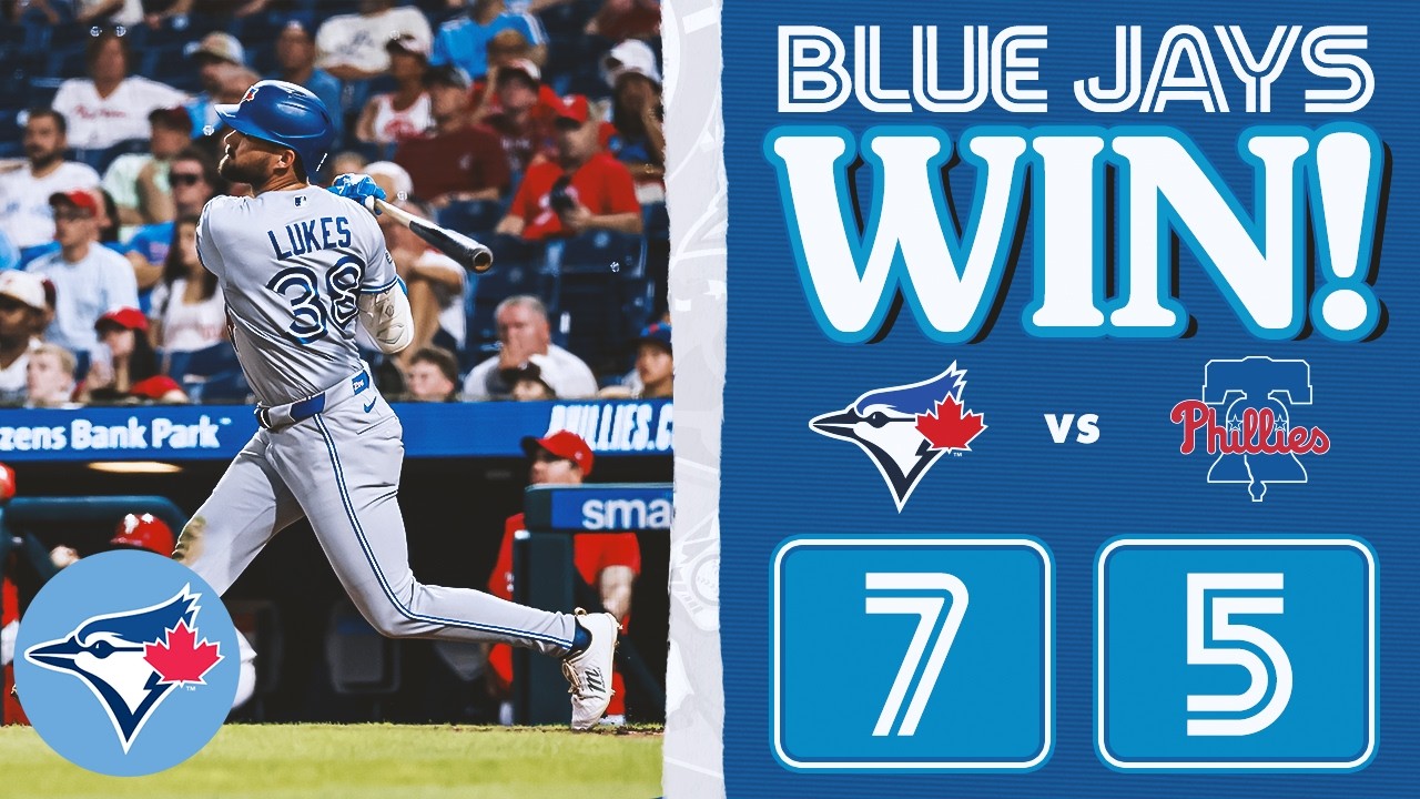 Nathan Lukes homers in the 11th to give us the series win in Philly!