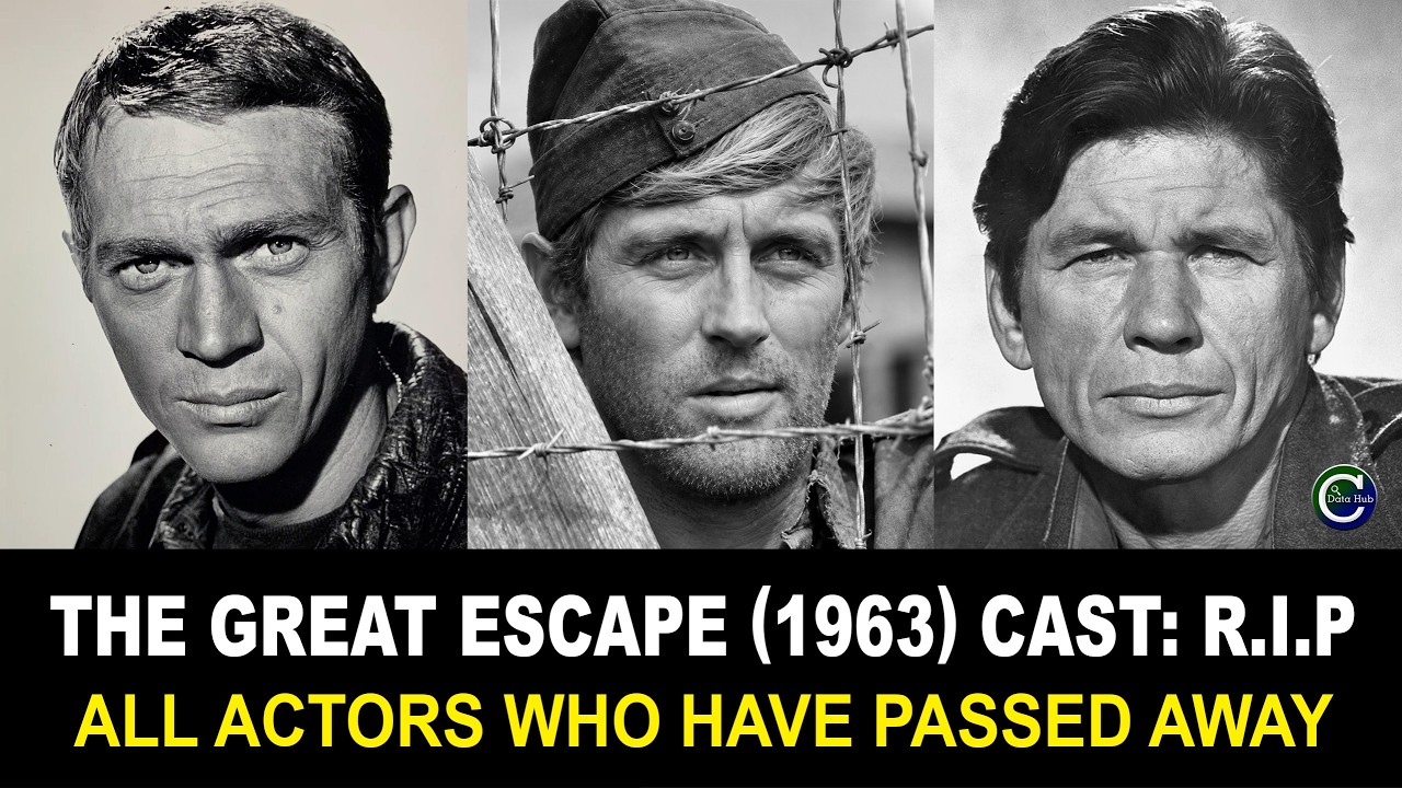 The Great Escape (1963) Cast Actors Who Have Passed Away | A Full Timeline