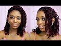 How To Kinky Twists Crochet Braids Tutorial On Short Natural Hair