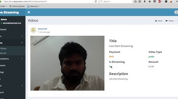StreamNow Live Streaming Software - Admin Panel Walk Through