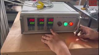 How to operate HST Electronic Universal Testing Machine with High temperature furnace