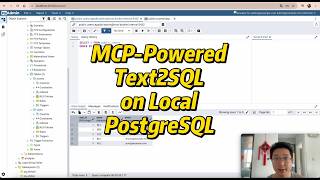 Implementing Text2SQL querying on a local PostgreSQL database with MCP.