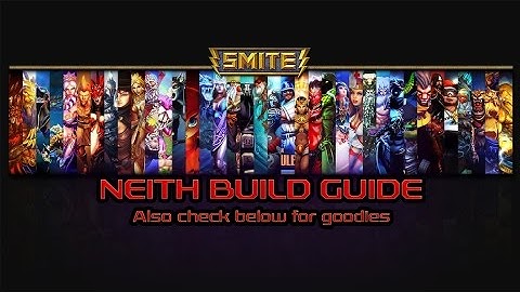 #Smite Neith Build Guide Mainly for joust 3v3.