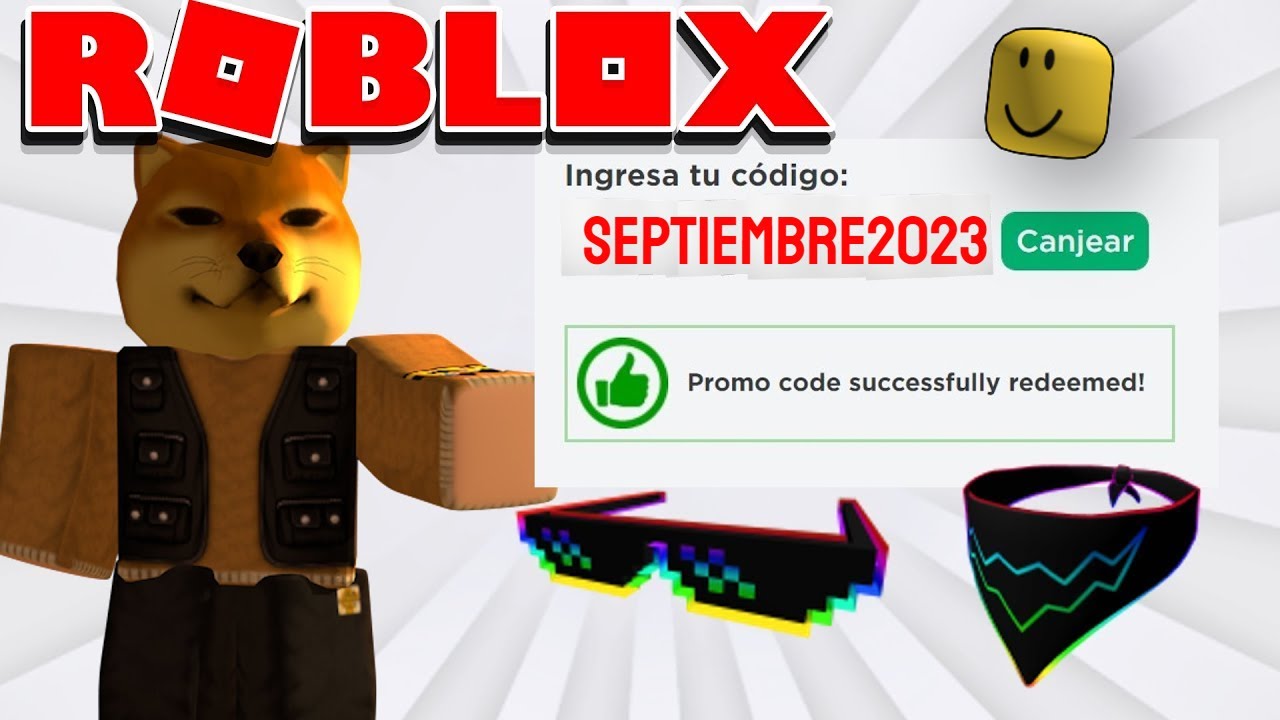 LISTA DE PROMOCODES DE ROBLOX (FUNCIONANDO DICIEMBRE 2023) - OBTEN ITEMS Y  ACCESORIOS - GamingTech