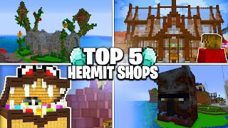 Top 5 Hermitcraft Season 7 Shops! (BEST Hermitcraft Shops)