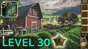 Can You Escape The 100 Room 16 Level 30 Walkthrough (50 Rooms 16)