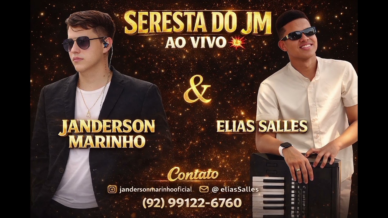 SERESTA DO JM AO VIVO ( EU GOSTO É DE BREGA ). 💥