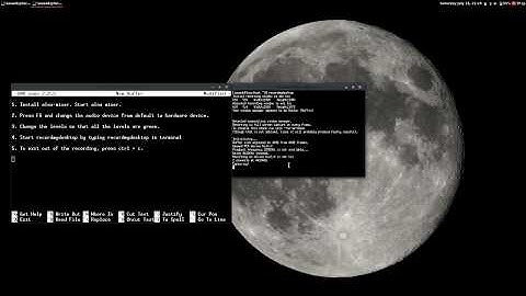 How to record screen in arch linux using recordmydesktop
