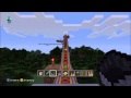 Minecraft biggest roller coaster i ever build d